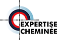 Logo d'Expertise Cheminée (version sombre)
